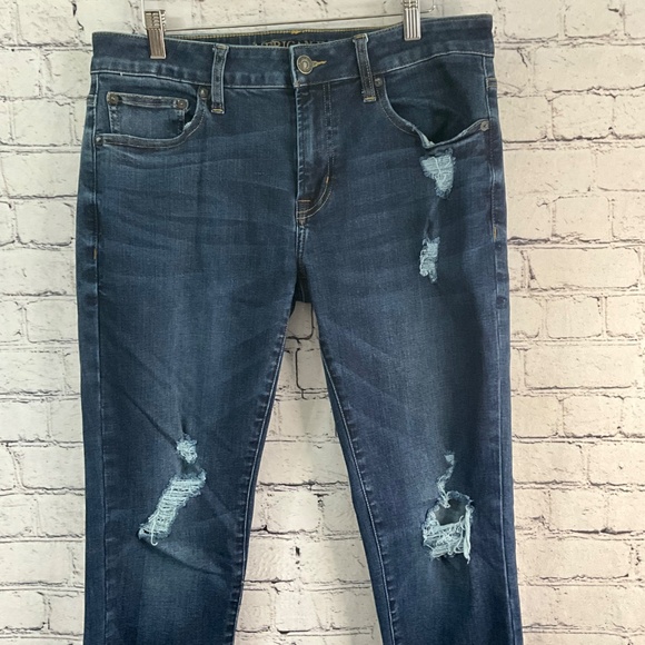 AMERICAN EAGLE MENS JEANS EXTREME FLEX SIZE 32 X 32 - Picture 2 of 6